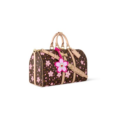 LOUIS VUITTON MURAKAMI  LV X TM KEEPALL BANDOULIÈRE 45 M13752 (45*27*20cm)